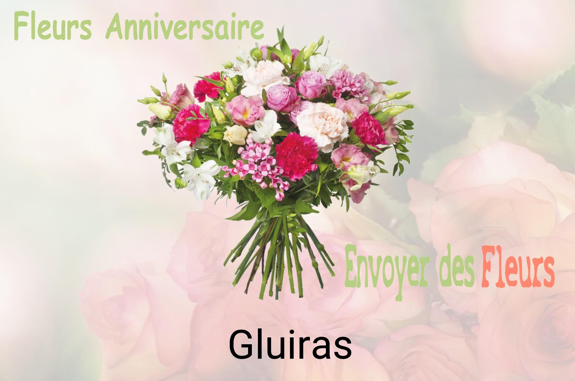 Bouquet de fleurs d’anniversaire livré à Gluiras